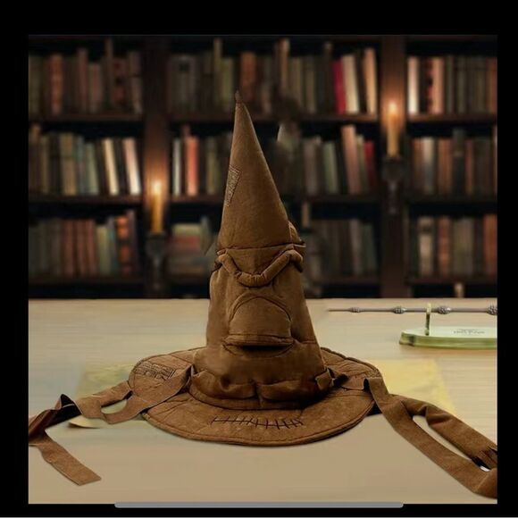 NWT Witches /  HarryP hat soft suede, like material, looks like it does in pics. - Picture 8 of 9